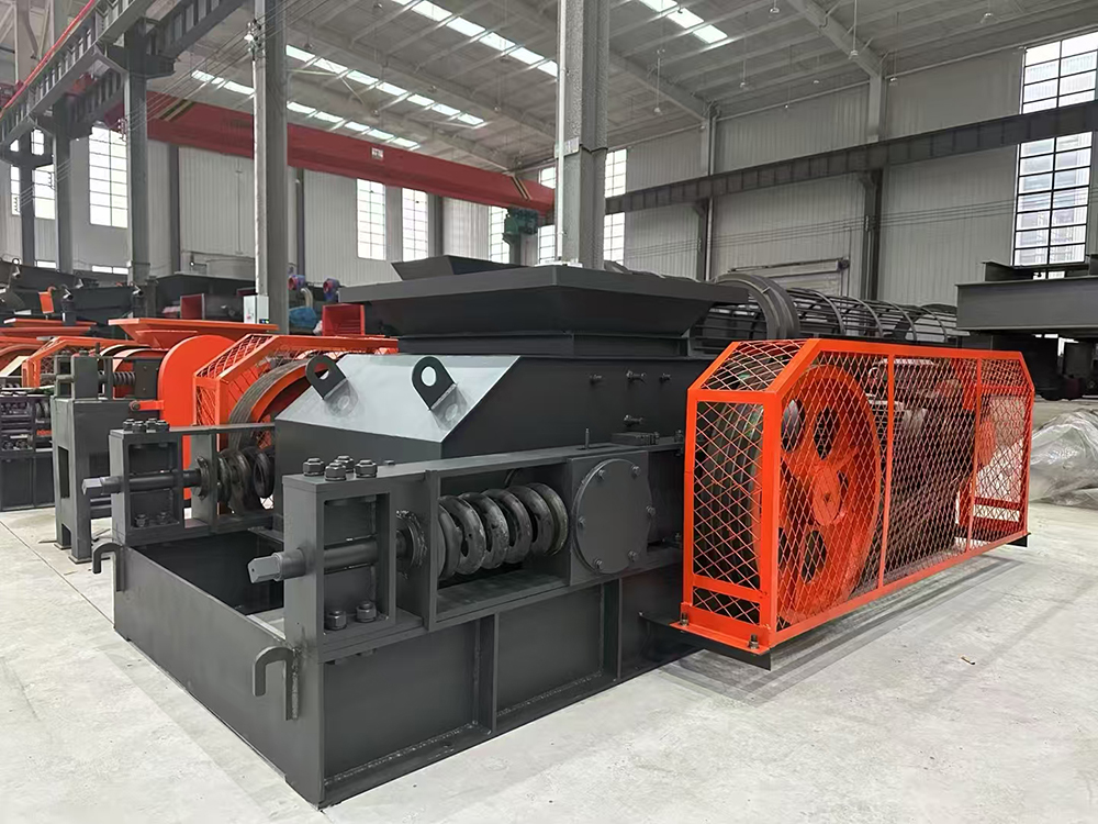 Double Roller Stone Crusher for Machine-made sand Used
