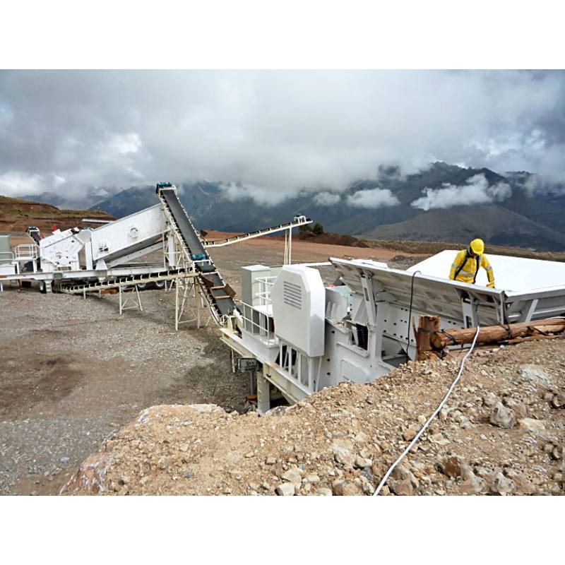 The price of the mobile crushing station for the classification and treatment of construction waste
